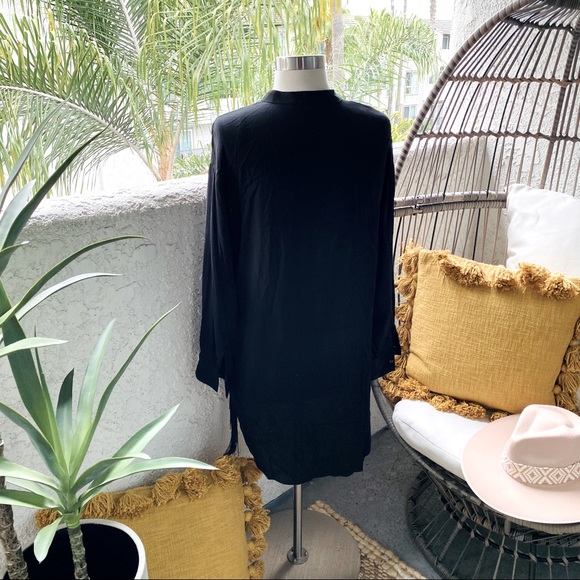 z a r a . o v e r s i z e d . f r i n g e . t o p - Picture 5 of 8